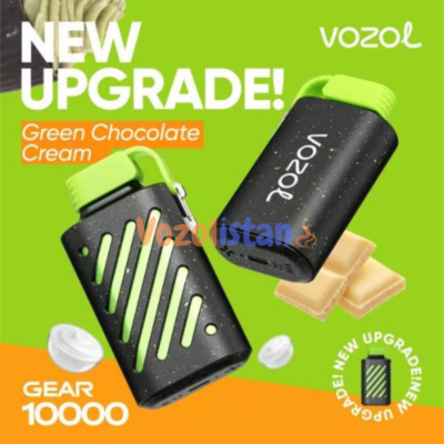 Vozol Gear 10000 Green Chocolate Cream Puff vozolistan.net