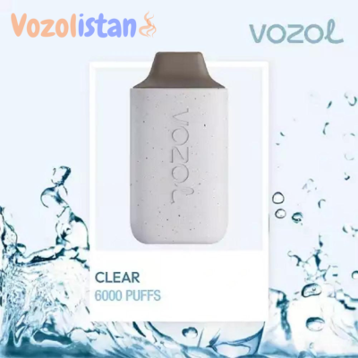 Vozol Star 6000 Clear Puff vozolistan.net