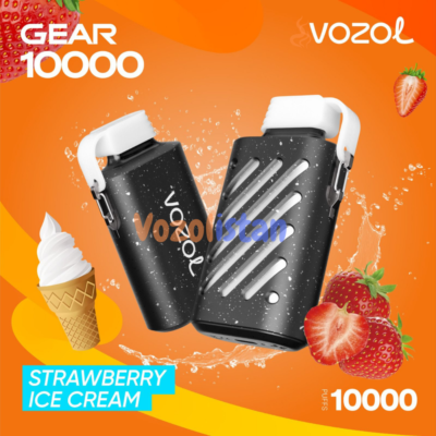 Vozol Gear 10000 Strawberry Smoothie Puff vozolistan.net