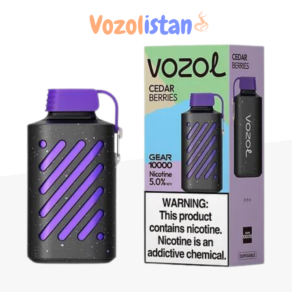 Vozol Gear 10000 Cedar Berries Puff vozolistan.net