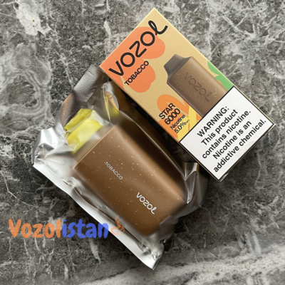 Vozol Star 6000 Tobacco Puff vozolistan.net