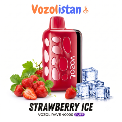 Vozol Rave 40000 Strawberry Ice Puf