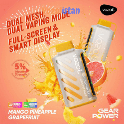 Vozol Gear 20000 Puff Mango Pinapple Grapefruit