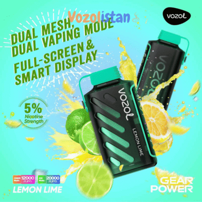 Vozol Gear 20000 Puff Lemon Lime