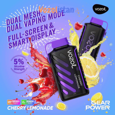 Vozol Gear 20000 Puff Cherry Lemonade
