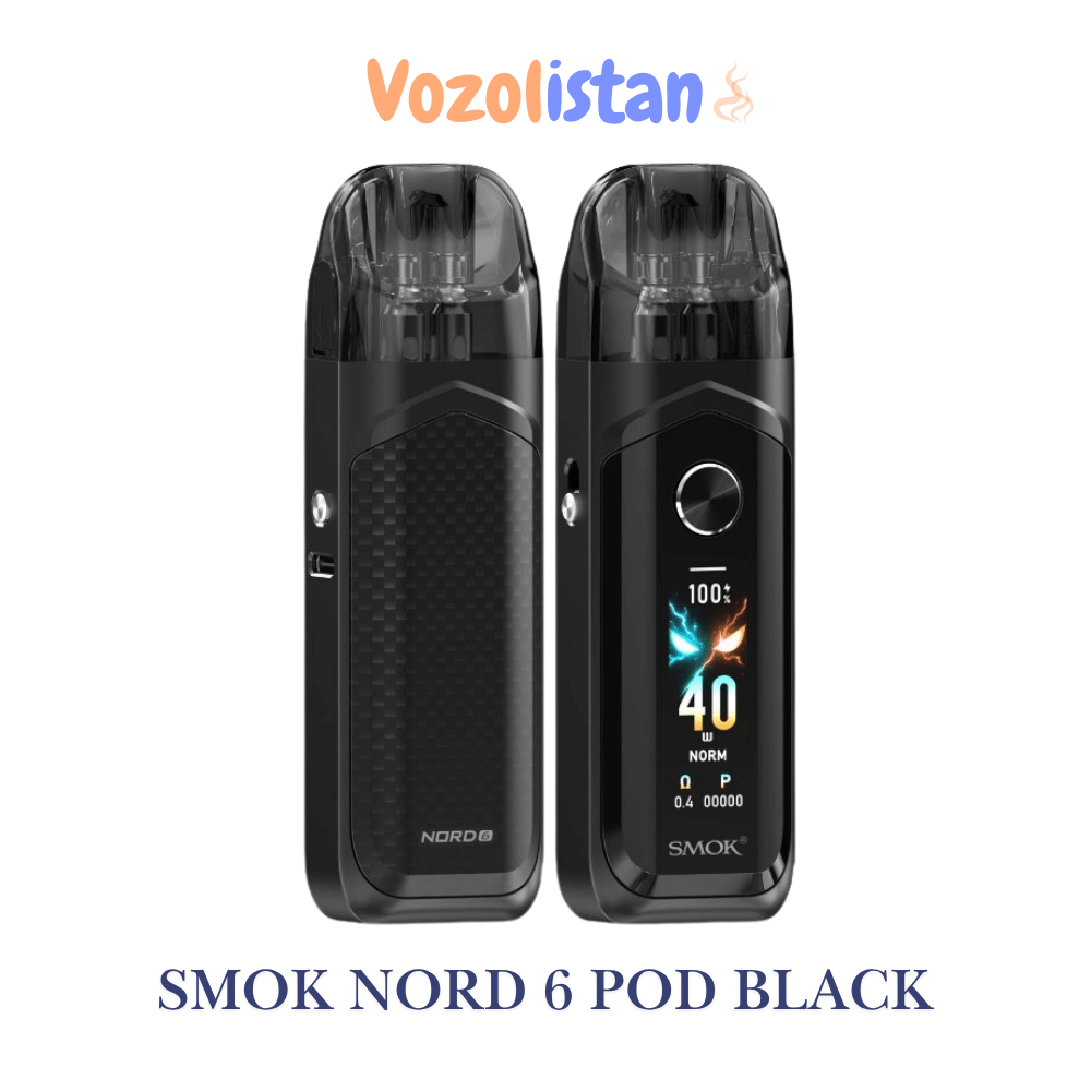 Smok Nord 6 Pod Kit Black