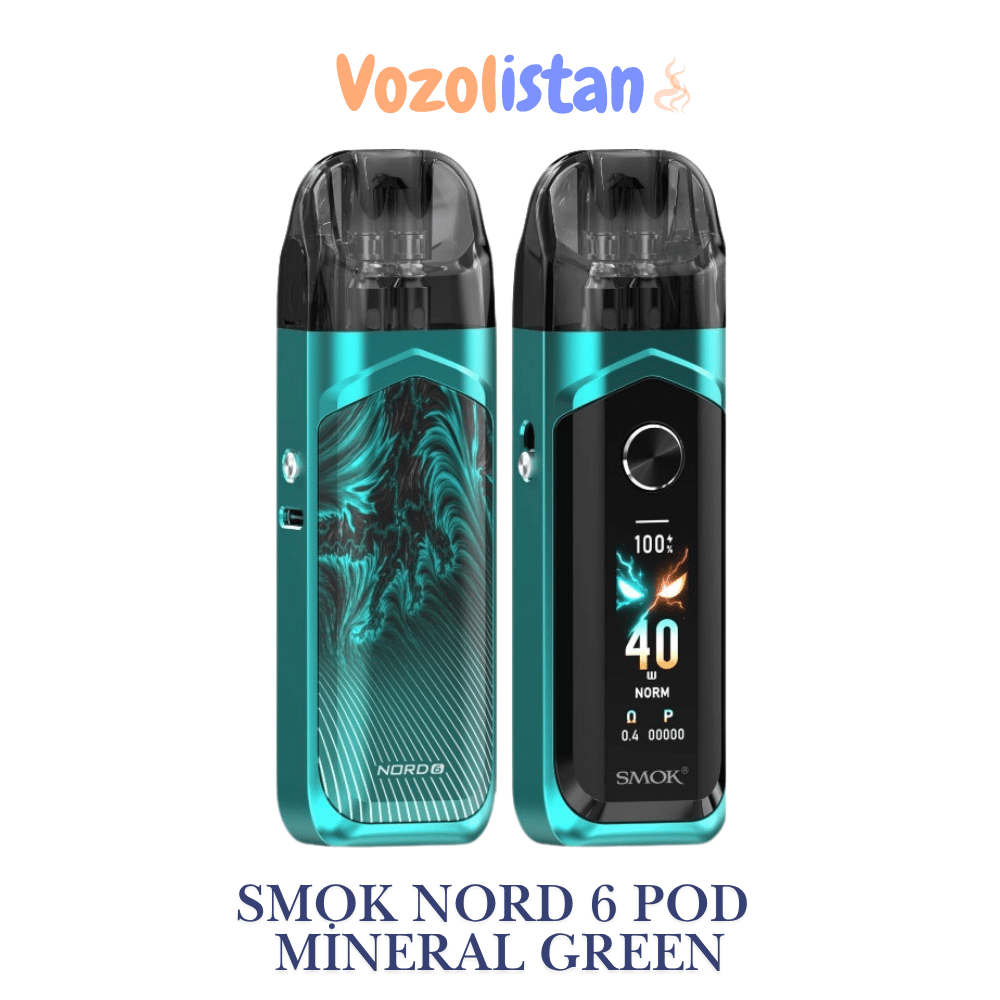 Smok Nord 6 Pod Kit Mineral Green
