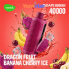 Vozol Hookah 40000 Puf Dragon Fruit Banana Cherry